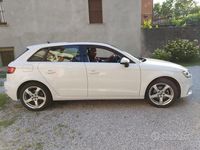 Usata Audi A3 Sport 150 CV (110 kW) 2020 Bianco Berlina