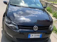 Begagnad VW Polo Comfortline 75 HK (55 kW) 2012 Svart Halvkombi