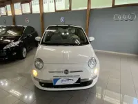 Usata Fiat 500 Lounge 69 CV (50 kW) 2009 Bianco Cabrio