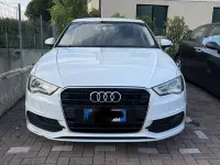 Usata Audi A3 S-Line 110 CV (80 kW) 2015 Bianco Berlina