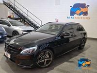 Usata Mercedes C220 Premium 170 CV (125 kW) 2016 Nero Station wagon