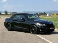 Usata BMW 220 M Sport 190 CV (139 kW) 2015 Nero Cabrio