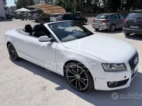 Usata Audi A5 Cabriolet 170 CV (125 kW) 2010 Bianco Cabrio