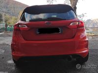 Usata Ford Fiesta ST-Line 150 CV (110 kW) 2018 Rosso Utilitaria