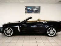 Usata Jaguar XKR 416 CV (305 kW) 2008 Nero Cabrio