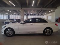 Usata Mercedes C220 194 CV (142 kW) 2018 Bianco Berlina