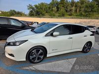 Usata Nissan Leaf Tekna 89 kW (122 CV) 2020 Bianco Utilitaria