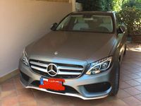 Usata Mercedes C350e Premium 211 CV (155 kW) 2018 Argento Berlina