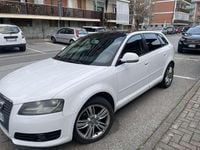 Usata Audi A3 Sportback Attraction 140 CV (102 kW) 2009 Bianco Utilitaria