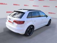 Usata Audi A3 Sportback Ambition 150 CV (110 kW) 2013 Bianco Utilitaria