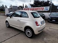Usata Fiat 500 Lounge 75 CV (55 kW) 2010 Bianco Berlina