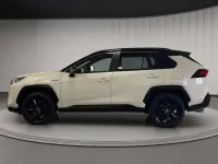 Usata Toyota RAV4 Hybrid Style 222 CV (163 kW) 2022 White pearl & deep black metallic SUV