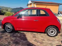 Usata Fiat 500 Lounge 100 CV (73 kW) 2008 Rosso Berlina