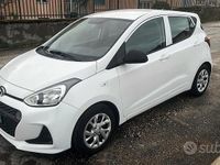 Usata Hyundai i10 Style 66 CV (48 kW) 2018 Bianco Utilitaria