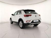 Usata VW T-Roc Style 110 CV (80 kW) 2023 Pure white nero SUV