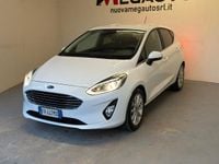 Usata Ford Fiesta Titanium 86 CV (63 kW) 2018 Bianco Utilitaria