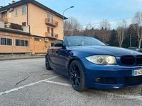 Usata BMW 120 Cabriolet 177 CV (130 kW) 2008 Blu Cabrio