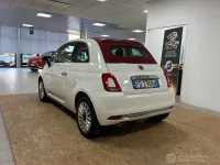 Usata Fiat 500C Lounge 95 CV (69 kW) 2016 Bianco Cabrio