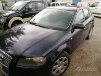 Usata Audi A3 105 CV (77 kW) 2006 Blu Utilitaria