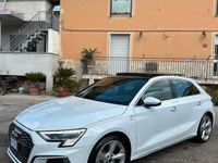 Usata Audi A3 S-Line 150 CV (110 kW) 2024 Bianco Berlina