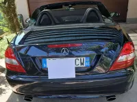 Usata Mercedes SLK200 163 CV (119 kW) 2005 Blu/azzurro Cabrio