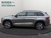Usata Skoda Kodiaq SportLine 150 CV (110 kW) 2023 Grigio SUV
