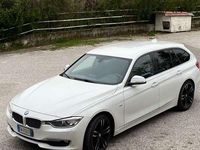 Usata BMW 320 Luxury Line 184 CV (135 kW) 2014 Bianco Station wagon