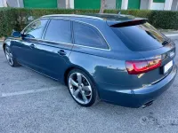 Usata Audi A6 Advanced Plus 177 CV (130 kW) 2012 Blu Station wagon
