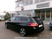Usata Peugeot 308 GT-line 131 CV (96 kW) 2019 Nero Station wagon