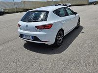 Usata Seat Leon FR 131 CV (96 kW) 2019 Bianco Berlina