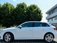 Usata Audi A3 S-Line 116 CV (85 kW) 2019 Bianco Berlina