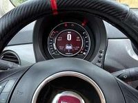 Usata Fiat 500C 71 CV (52 kW) 2015 Rosso Cabrio