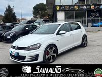 Usata VW Golf GTI 220 CV (161 kW) 2014 Bianco Berlina