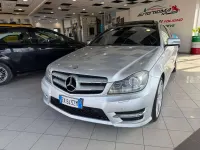 Usata Mercedes C220 Executive 170 CV (125 kW) 2012 Argento Coupé