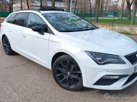 Usata Seat Leon ST FR 131 CV (96 kW) 2020 Bianco Station wagon