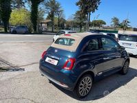 Usata Fiat 500C Lounge 69 CV (50 kW) 2019 Blu Cabrio
