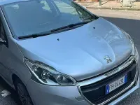 Usata Peugeot 208 75 CV (55 kW) 2017 Grigio Utilitaria