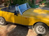 Usata MG Midget 63 CV (46 kW) 1978 Giallo Cabrio