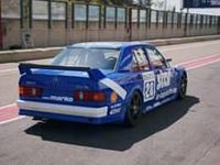 Usata Mercedes 190 204 CV (150 kW) 1988 Blu Berlina