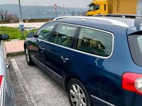 Usata VW Passat 150 CV (110 kW) 2007 Blu Station wagon