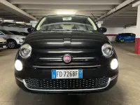 Usata Fiat 500 Lounge 69 CV (50 kW) 2016 Nero Utilitaria