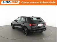 Usata Audi A3 150 CV (110 kW) 2022 Nero Berlina