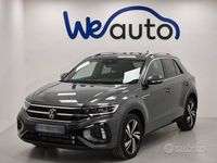 Usata VW T-Roc R-line 150 CV (110 kW) 2024 Nero SUV