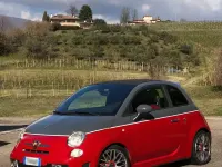 Usata Abarth 595 Turismo 160 CV (117 kW) 2012 Rosso Cabrio