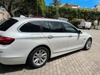 Begagnad BMW 520 Luxury Line 190 HK (139 kW) 2017 Vit Kombi