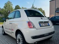 Usata Fiat 500 Lounge 69 CV (50 kW) 2010 Bianco Berlina