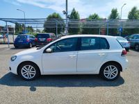 Usata VW Golf VI Highline 122 CV (89 kW) 2010 Bianco Utilitaria