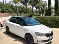 Usata Skoda Fabia Design Edition 60 CV (44 kW) 2019 Bianco Utilitaria