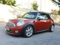 Usata Mini Cooper D Cabriolet 111 CV (81 kW) 2010 Arancione Cabrio