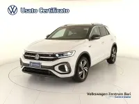 Usata VW T-Roc R-line 150 CV (110 kW) 2022 Bianco SUV
